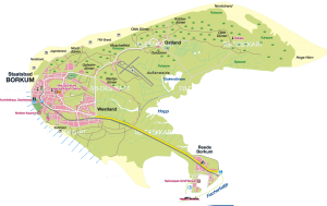 Borkum-Luftaufnahme