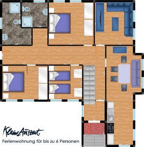 FeWo-6-Personen-Grundriss